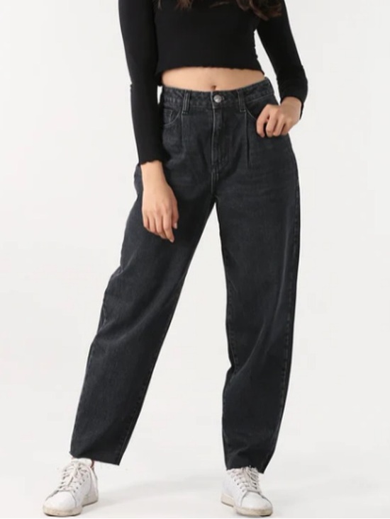 Old Navy Denim - Old Navy Extra High Rise Barrel Leg Denim Jeans Relaxed Fit Baggy Street 8